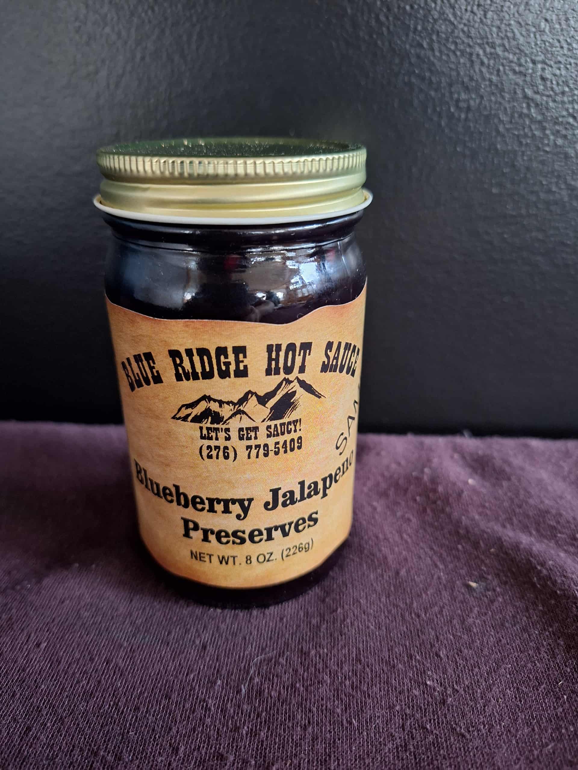 Blueberry Jalapeno Preserves