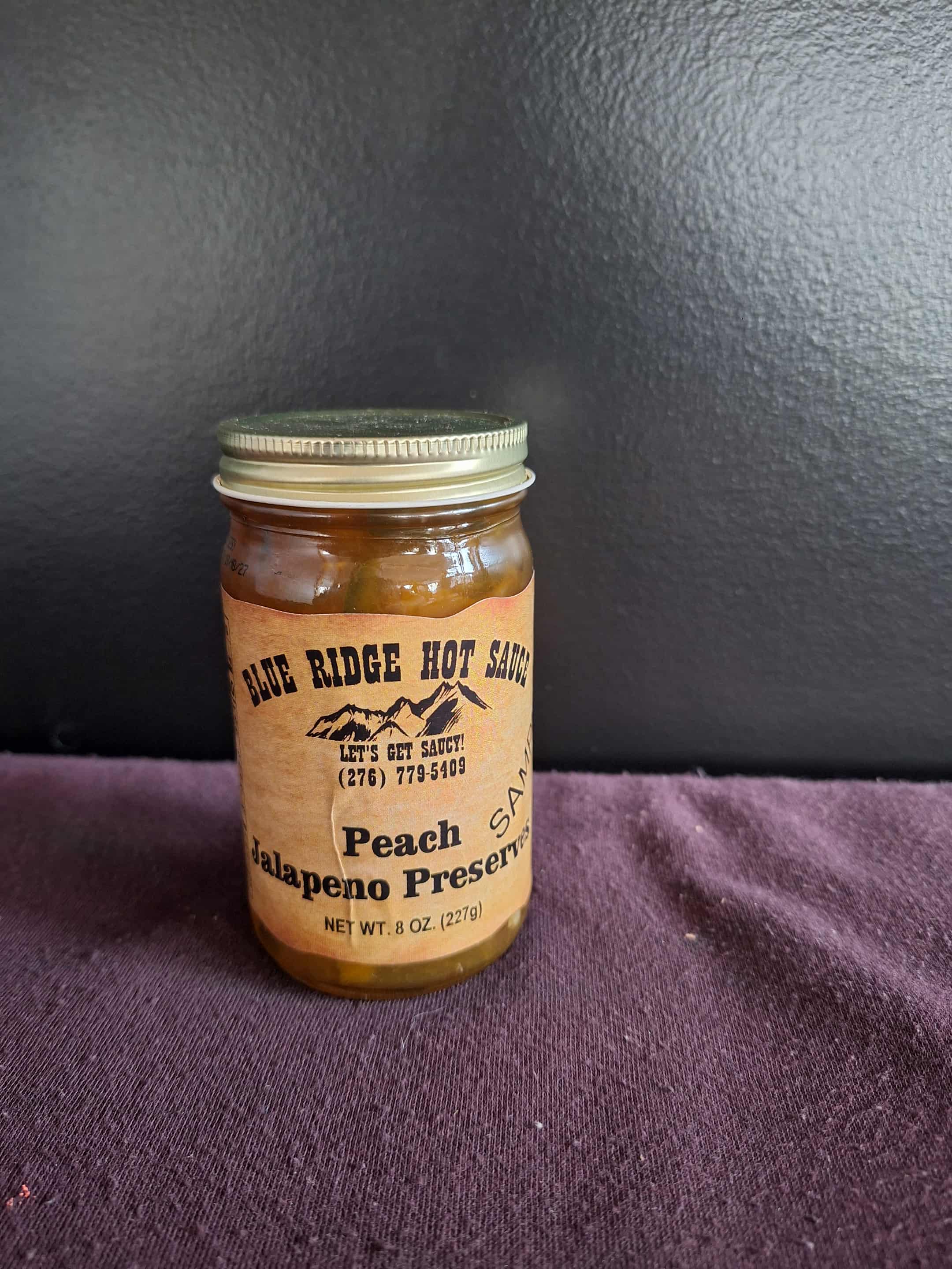 Peach Jalapeno Preserves